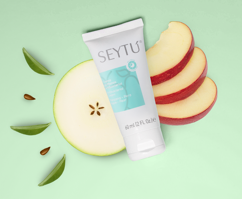 Crema de Manos Antibacterial Manzana-Pera: Protección con aroma a frescura 60ml