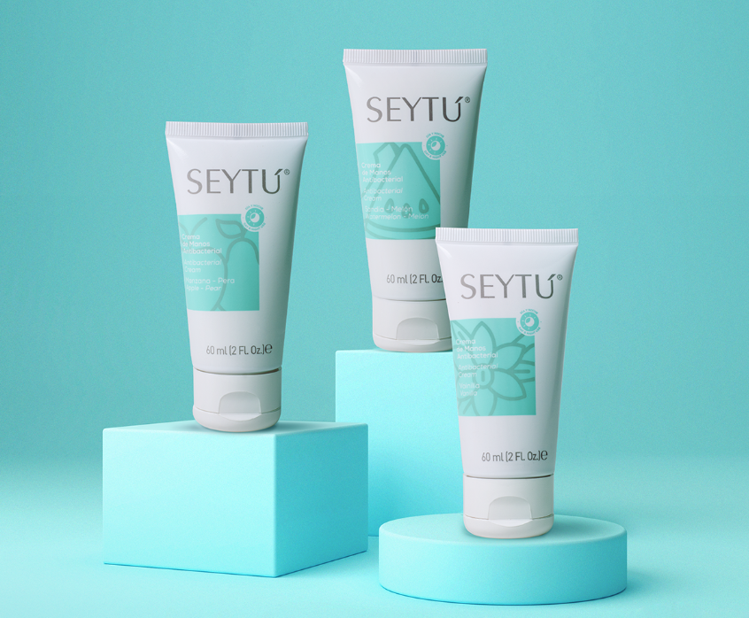 Crema de Manos Antibacterial Manzana-Pera: Protección con aroma a frescura 60ml